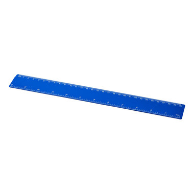 Righello cm 30 in plastica rigida - colore Blu