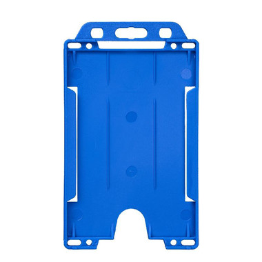 Porta badge trasparente Javier - colore Blu