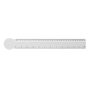 Righello World da 30 cm  - colore Bianco