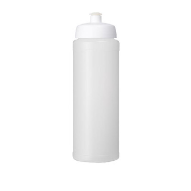 Borraccia Baseline® Plus da 750ml con coperchio a scatto - colore Trasparente/Bianco