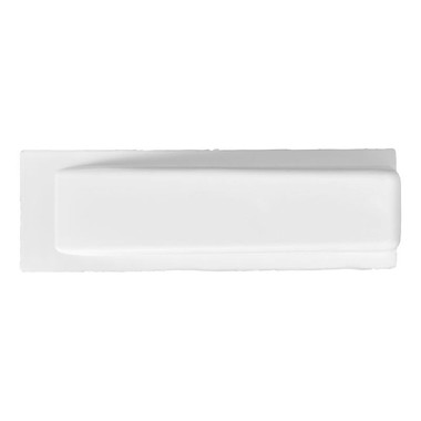 Fermaporta in plastica  - colore Bianco