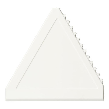 Raschiaghiaccio triangolare - colore Bianco