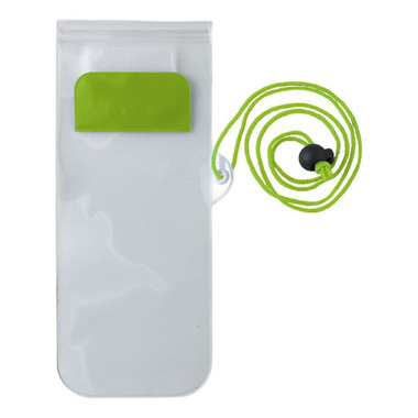 Custodia impermeabile per smartphone - colore Lime