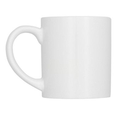 Mini tazza in ceramica 210 ml - colore Bianco