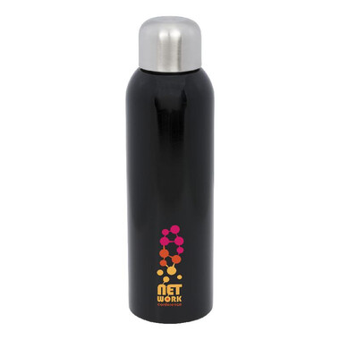 Borraccia sportiva da 820 ml Honey - colore Nero