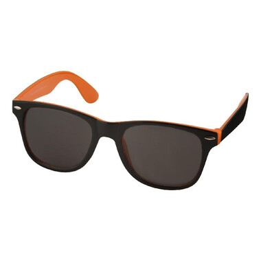 Occhiali da sole bicolore - colore Arancio/Nero