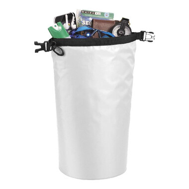 Sacca da 10l impermeabile - colore Bianco