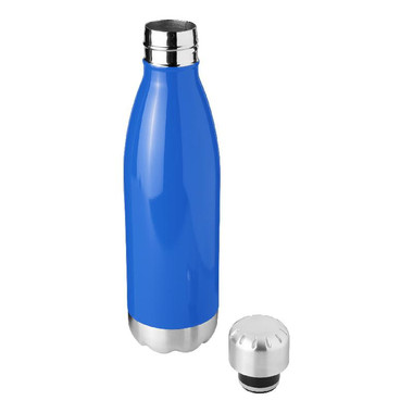 Borraccia termica in acciaio inox 510 ml - colore Blu