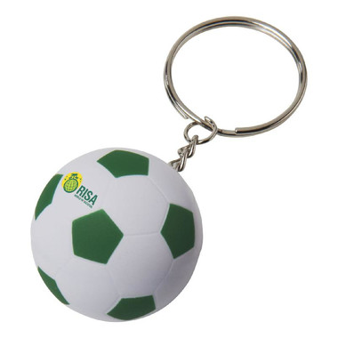 Portachiavi football - colore Bianco/Verde