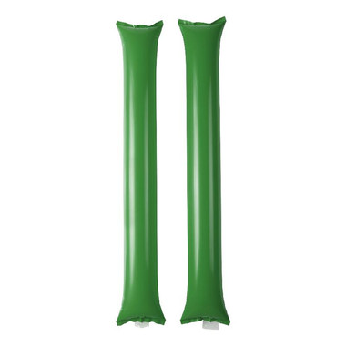 Coppia di bastoncini gonfiabili per tifo - colore Verde