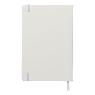 Blocco note A5 con pagine bianche - colore Bianco