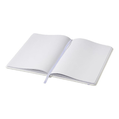 Blocco note A5 con pagine bianche - colore Bianco