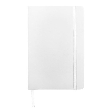 Blocco note A5 con pagine bianche - colore Bianco