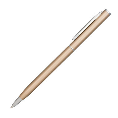 Penna Slim a sfera - colore Champagne
