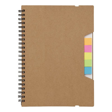 Block-notes in carta riciclata - colore Nero