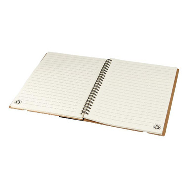 Block-notes in carta riciclata - colore Nero