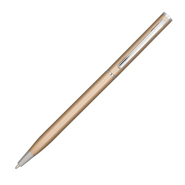 Penna Slim a sfera - colore Champagne
