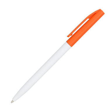 Penna in plastica Mary - colore Arancio