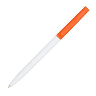 Penna in plastica Mary - colore Arancio