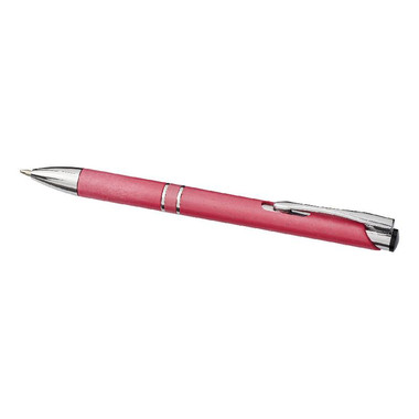 Penna a sfera in ABS e paglia di grano - colore Magenta