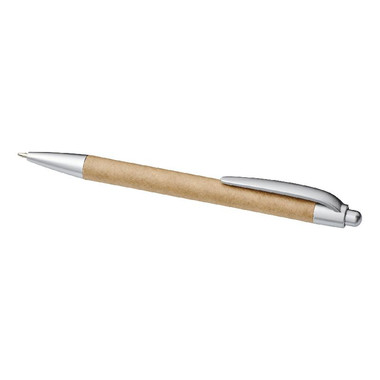 Penna a sfera in carta riciclata Tanny - colore Marrone