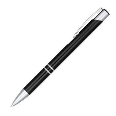 Penna in alluminio anodizzato - colore Nero