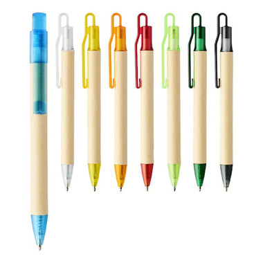 Penna a sfera Ten - colore Verde Scuro