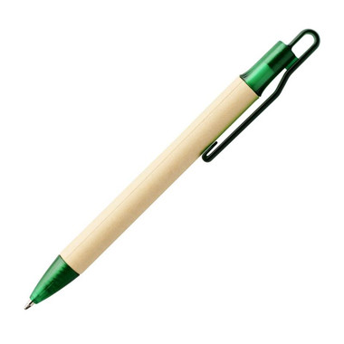 Penna a sfera Ten - colore Verde Scuro