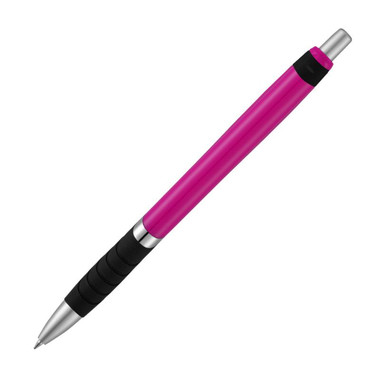 Penna a sfera in tinta unita - colore Magenta/Nero