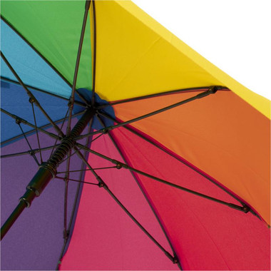 Ombrello antivento 23" ad apertura automatica - colore Arcobaleno