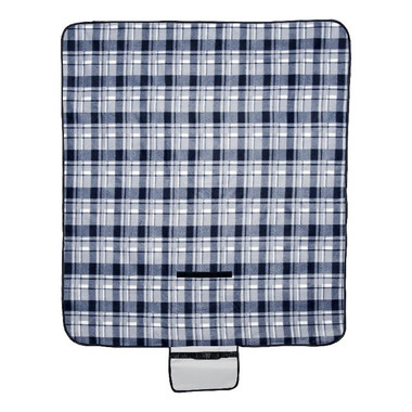 Coperta in pile con tasca anteriore - colore Grigio