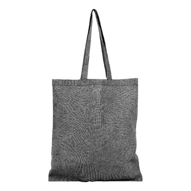 Shopper in cotone riciclato 150 gr - colore Heather Black