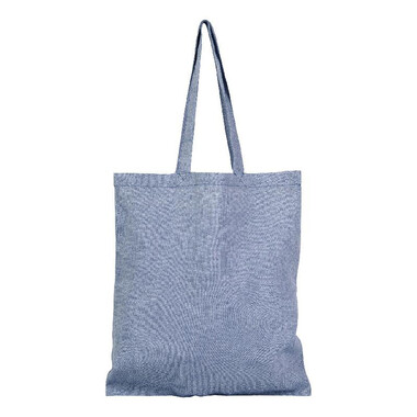 Shopper in cotone riciclato 150 gr - colore Blu Heather