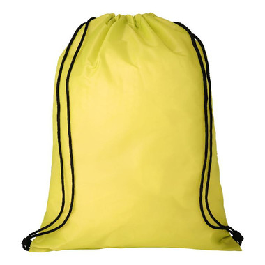 Sacca con striscia riflettente catarifrangente - colore Giallo