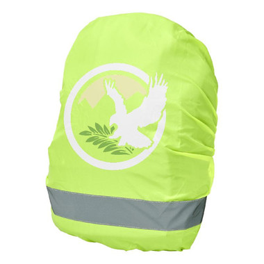 Copri borsa riflettente e impermeabile - colore Giallo Fluo