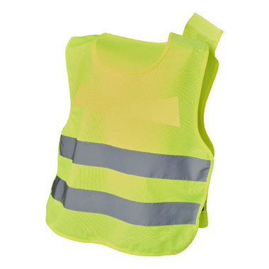 Gilet di sicurezza per bambini dai 7-12 anni - colore Giallo Fluo