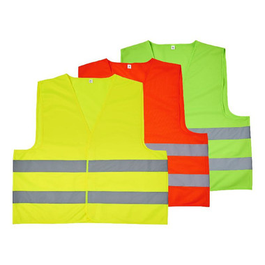 Gilet di sicurezza per bambini dai 7-12 anni - colore Giallo Fluo