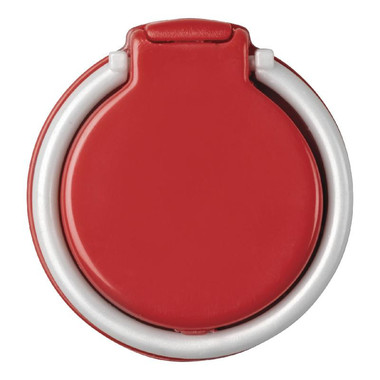 Supporto per cellulare e anello - colore Rosso