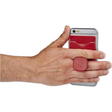 Supporto per cellulare Pulse - colore Rosso