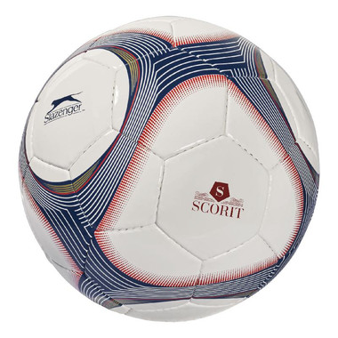 Pallone da calcio cucito a mano - colore Bianco/Navy