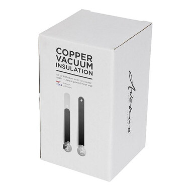 Bicchiere termico con isolamento in rame - colore Nero