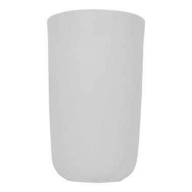 Bicchiere in ceramica Channel 410ml - colore Bianco