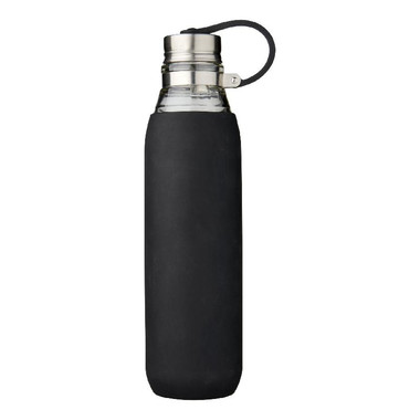Borraccia in vetro 650ml Dolly - colore Nero