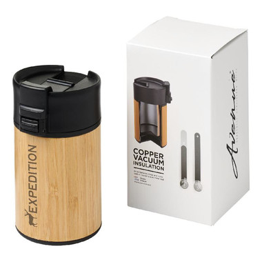 Bicchiere in bamboo 200 ml - colore Nero
