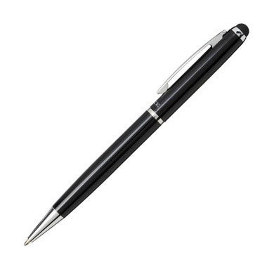 Penna a sfera con stylus  Luxe - colore Nero
