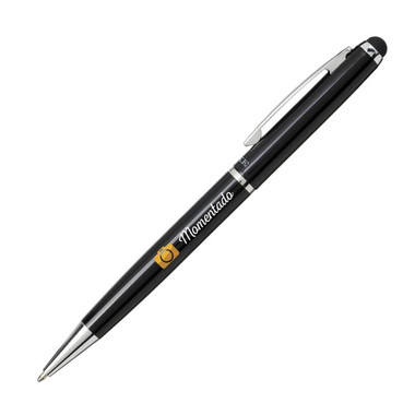 Penna a sfera con stylus  Luxe - colore Nero