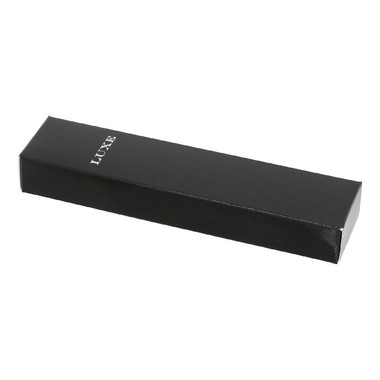 Penna a sfera in sacchetto vellutato - colore Nero