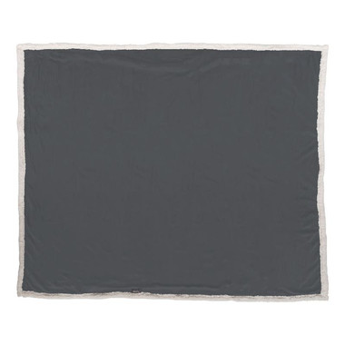 Plaid in pile e sherpa - colore Grigio