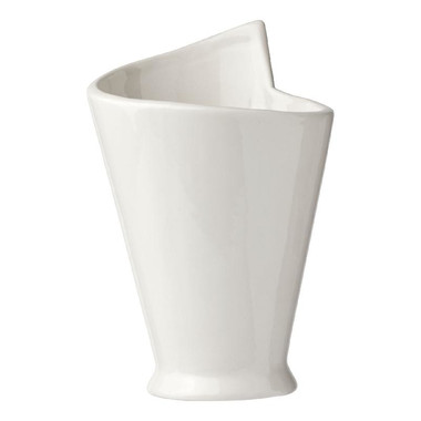 Porta patatine fritte e porta salse - colore Bianco