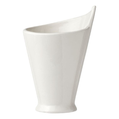 Porta patatine fritte e porta salse - colore Bianco